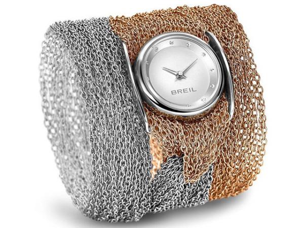 TW1291 - Orologio Breil Infinity Maglia Argento Rosa 31mm