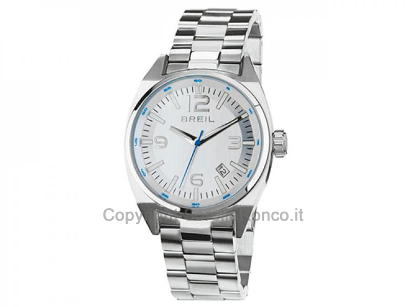 OROLOGIO BREIL MASTER SS 3H ARGENTO 40MM