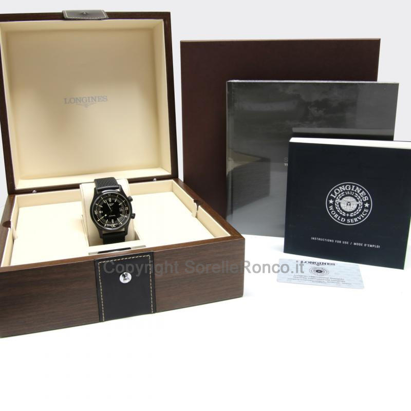 LONGINES LEGEND DIVER 42MM NERO PVD AUTOMATICO