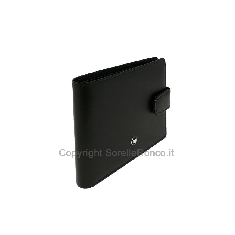 PORTAFOGLIO MONTBLANC 4CC POCKET PELLE NERO