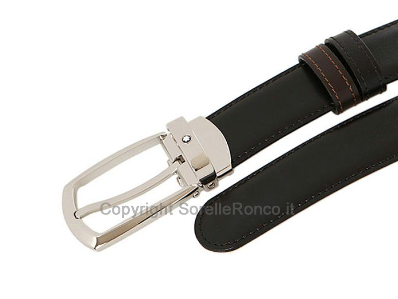 MONTBLANC CINTURA IN PELLE REVERSIBILE