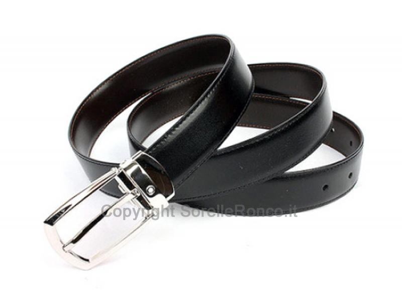 MONTBLANC CINTURA IN PELLE REVERSIBILE