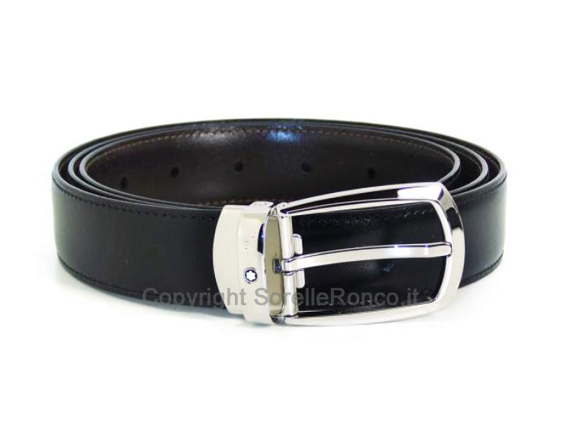 MONTBLANC CINTURA IN PELLE REVERSIBILE