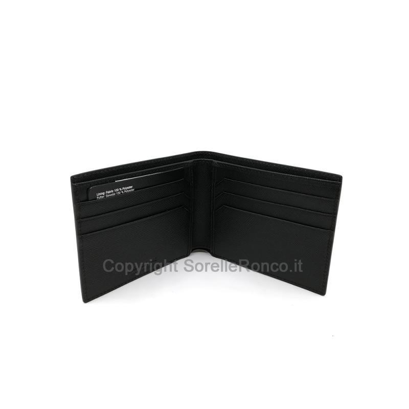 PORTAFOGLIO MONTBLANC 6CC POCKET SARTORIAL NERO