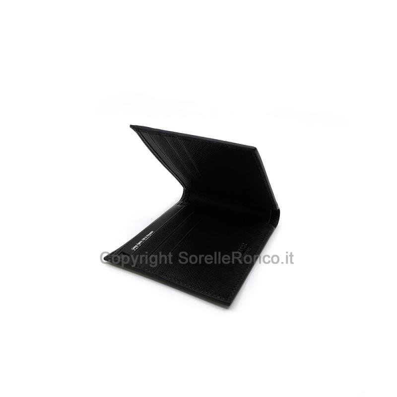 PORTAFOGLIO MONTBLANC 6CC POCKET SARTORIAL NERO