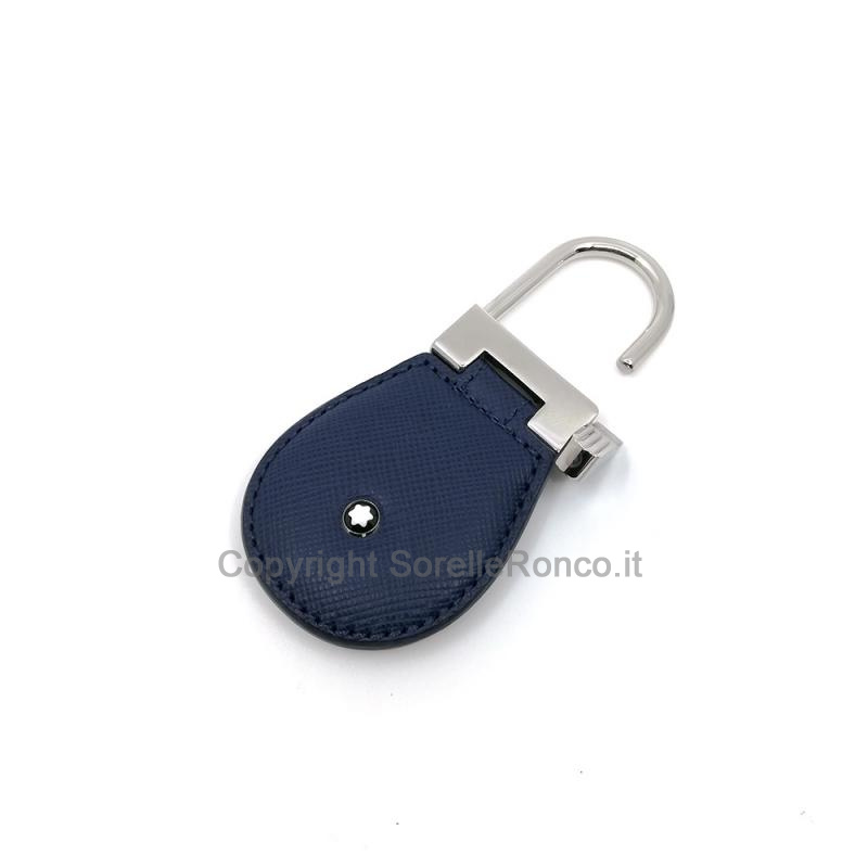 PORTACHIAVI MONTBLANC SARTORIAL PELLE BLU