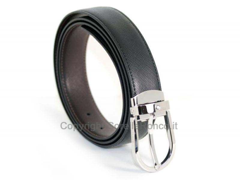 CINTURA REVERSIBILE MONTBLANC IN PELLE