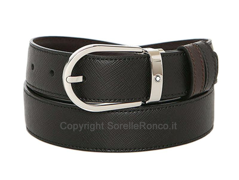 CINTURA REVERSIBILE MONTBLANC IN PELLE