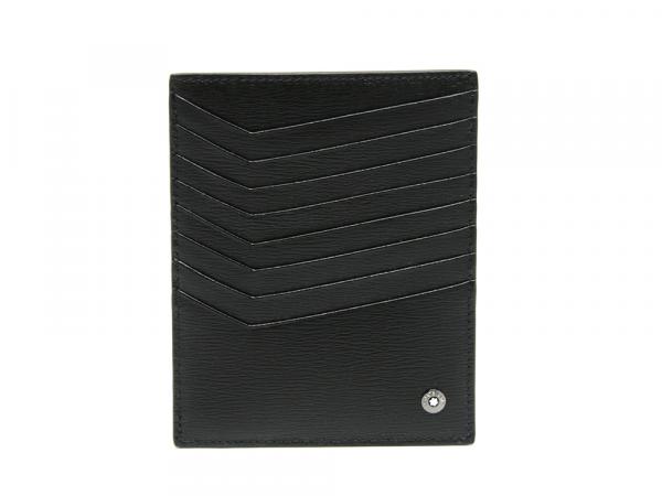 116389 - PortaCarte Montblanc Westside 4810 Pelle Nero 8cc