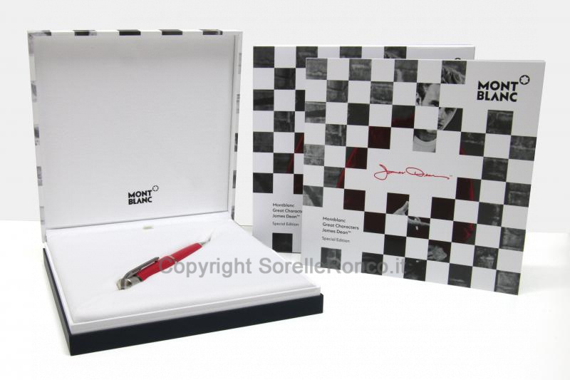 MONTBLANC JAMES DEAN ROLLER ROSSA LIMITED EDITION