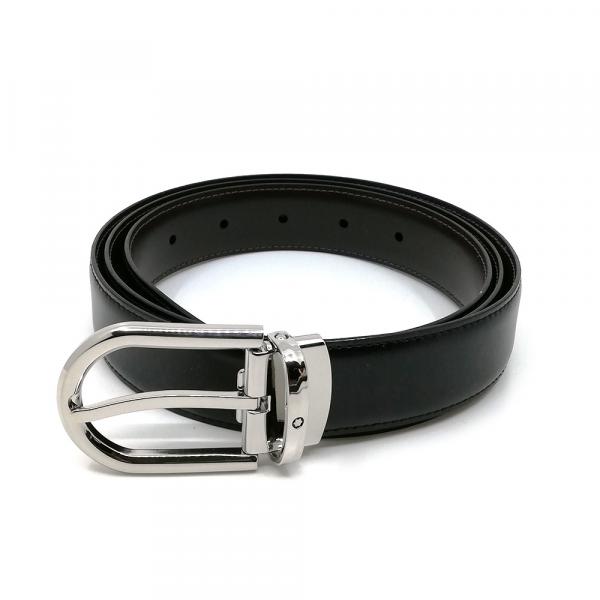 123890 - Cintura Montblanc Pelle Nera