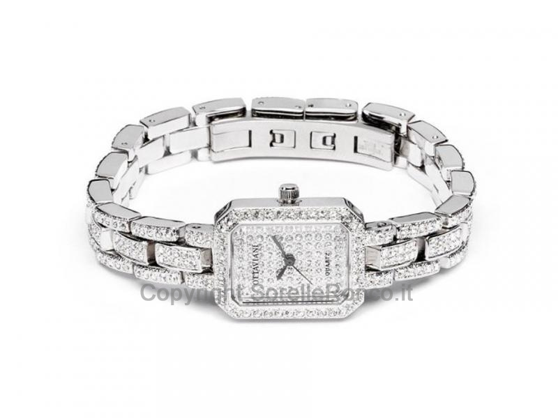 OROLOGIO OTTAVIANI LADY ACCIAIO ZIRCONI