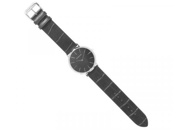 16011B - Ottaviani Orologio da Uomo Pelle Nera
