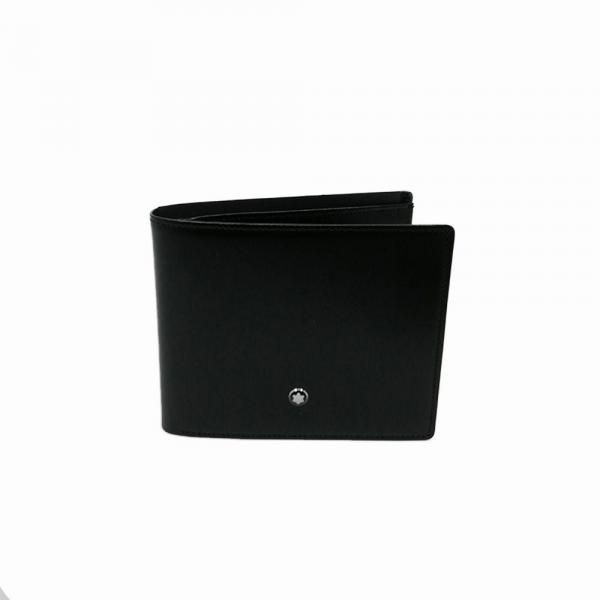 16354 - Portafoglio Montblanc 6cc Pocket Pelle Nero