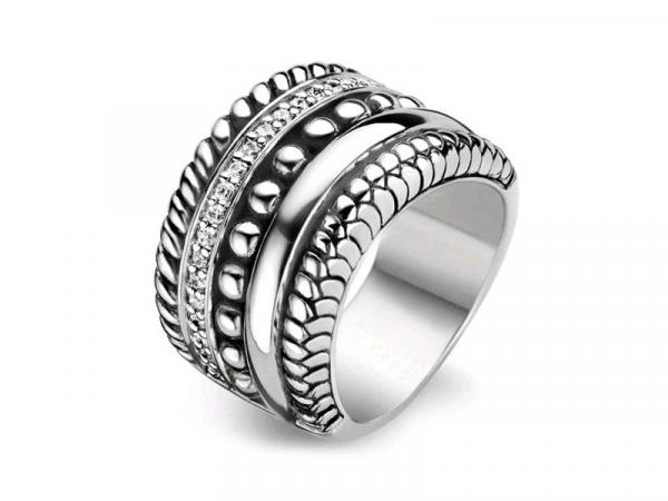 1835ZI-58 - Anello Ti Sento Milano Fascia Larga
