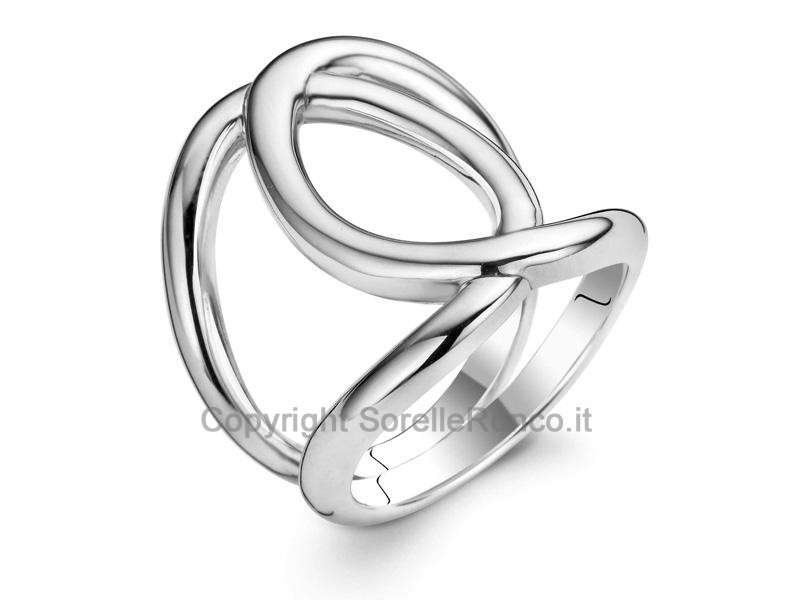 ANELLO TI SENTO MILANO INTRECCIATO