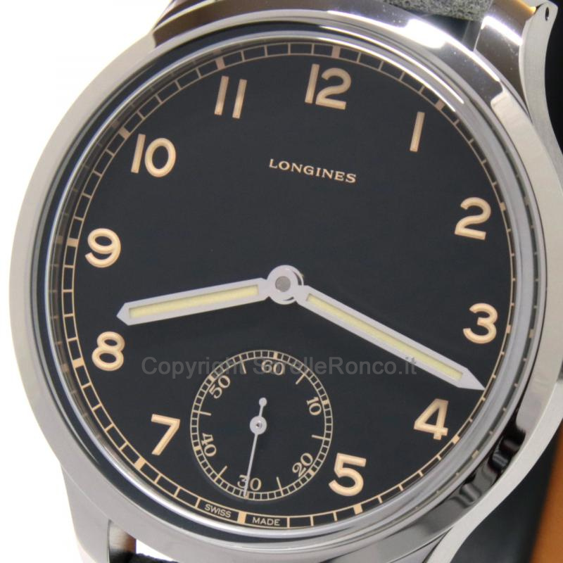 LONGINES HERITAGE MILITARY 1938 NERO 43MM