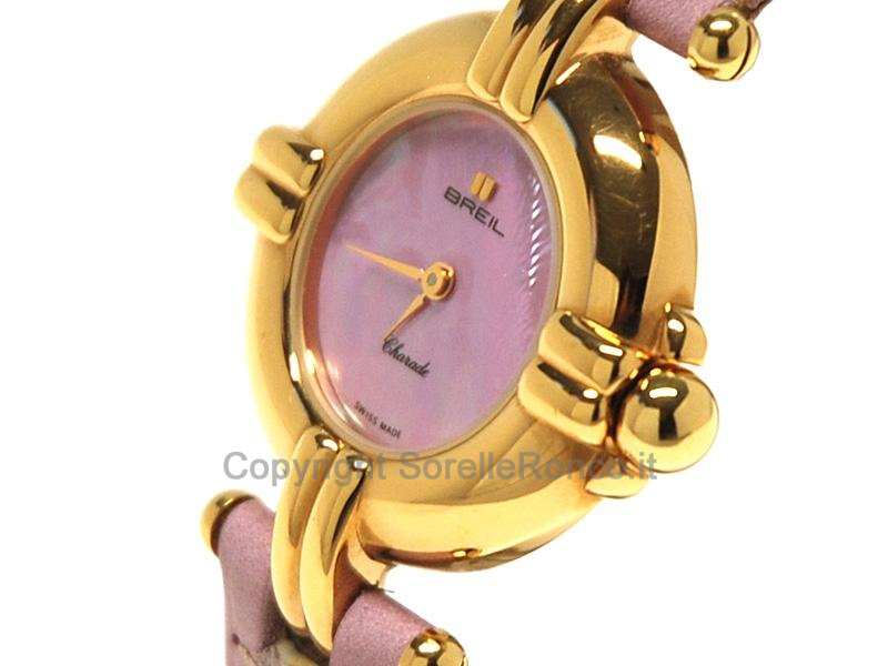 OROLOGIO BREIL ROSA PLACCATO ORO