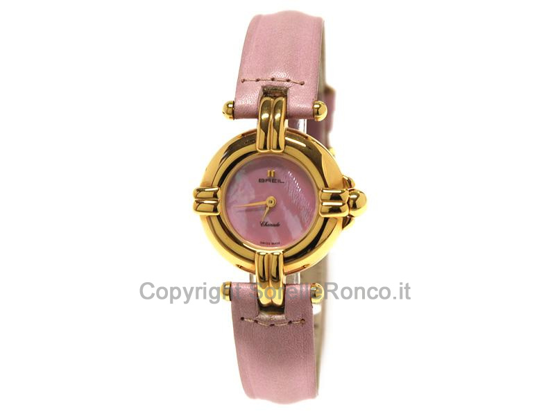 OROLOGIO BREIL ROSA PLACCATO ORO