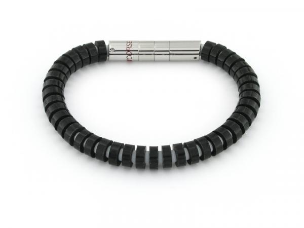 20041328 - Ducati Bracciale Acciaio Gomma Nero