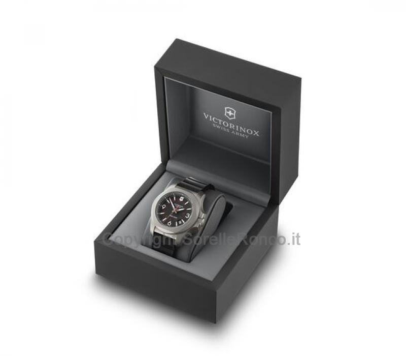 VICTORINOX INOX TITANIUM NERO 43MM GOMMA