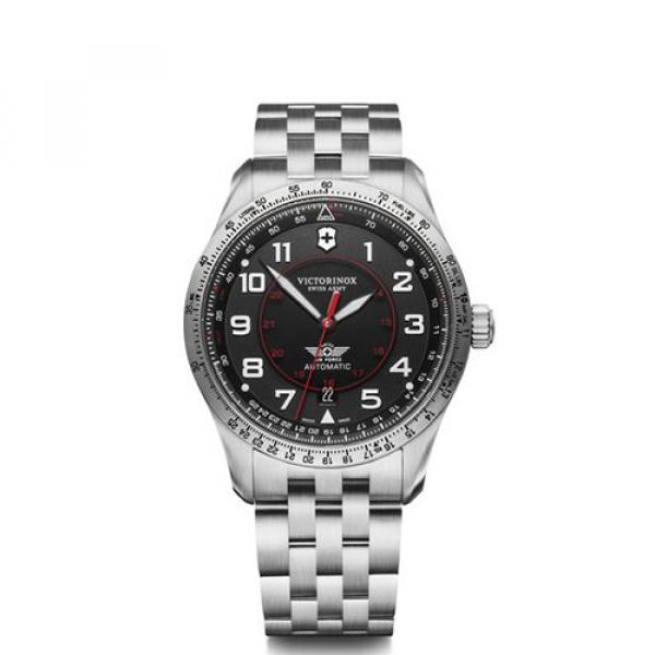 241888 - Victorinox Airboss Automatico Nero 42mm Acciaio