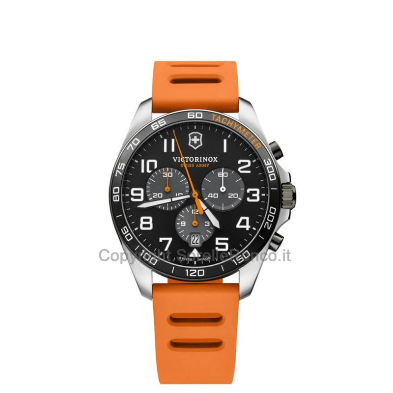 VICTORINOX FIELDFORCE CHRONO NERO ARANCIONE 42MM