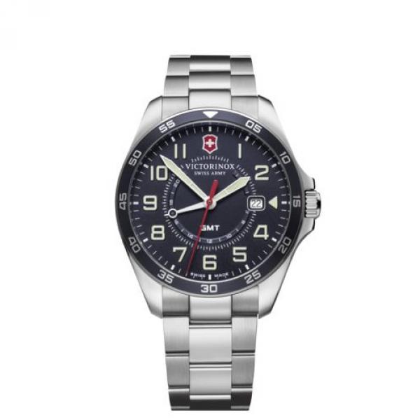 241896 - Victorinox Fieldforce GMT Doppio Fuso Blu 42mm