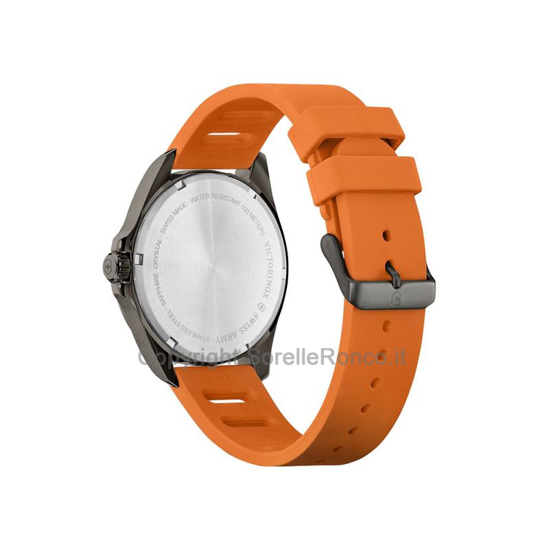 VICTORINOX FIELDFORCE GMT NERO ARANCIO 42MM