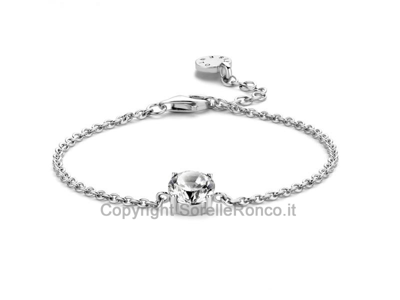 BRACCIALE TI SENTO MILANO CON ZIRCONE