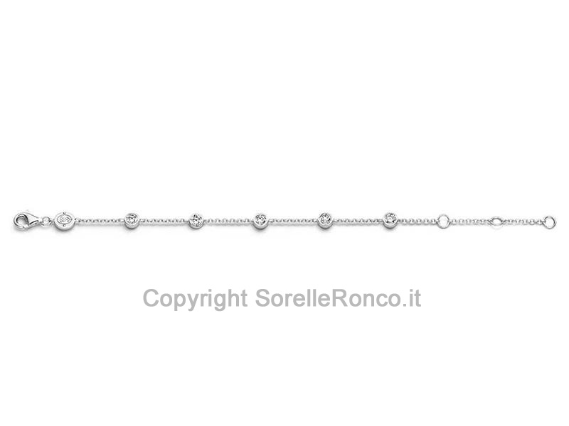 BRACCIALE ARGENTO TI SENTO MILANO