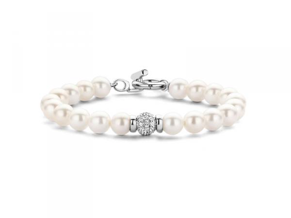 2808PW - Bracciale Ti Sento Milano con Perle
