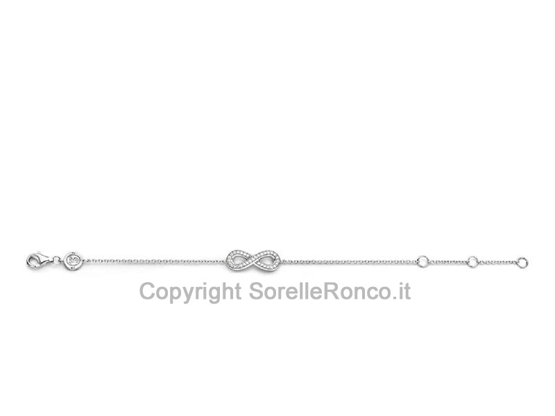 BRACCIALE CON INFINITO TI SENTO MILANO