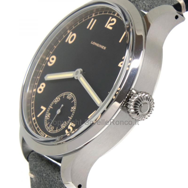 LONGINES HERITAGE MILITARY 1938 NERO 43MM