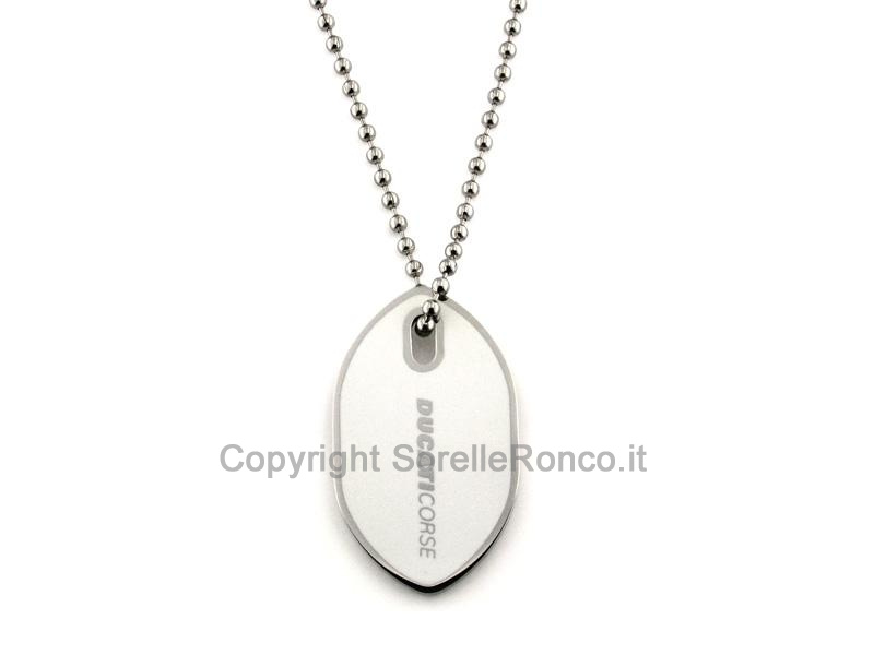DUCATI COLLANA ACCIAIO