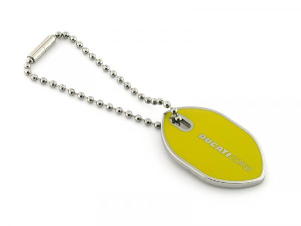 31500572 - Ducati Portachiavi Acciaio Smalto Oro