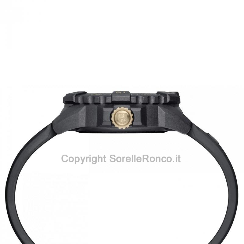 LUMINOX SEA NAVY SEAL NERO 45MM DORATO