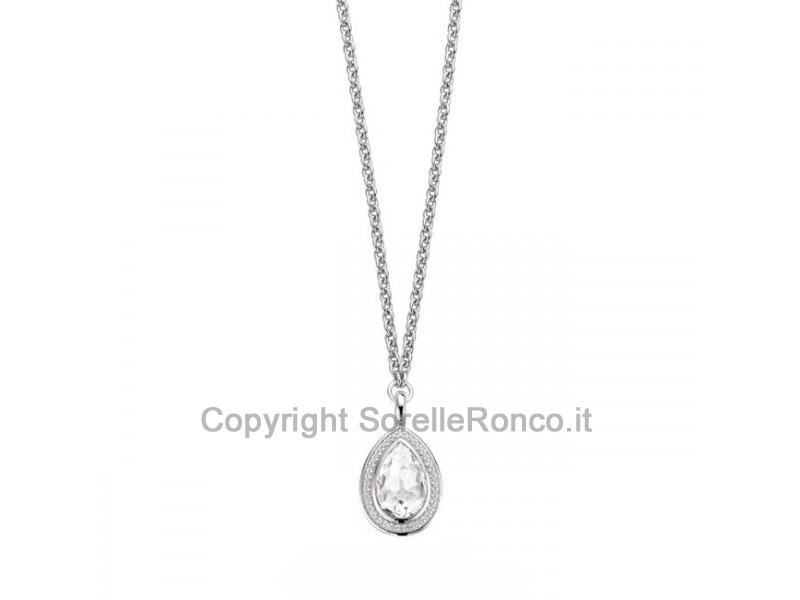 COLLANA TI SENTO MILANO CON ZIRCONE