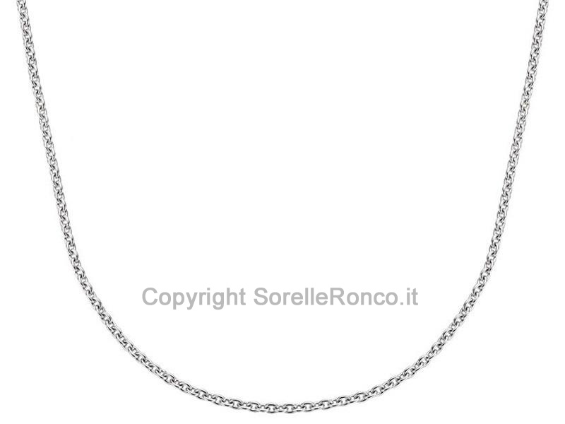 CATENA TI SENTO MILANO IN ARGENTO 48 CM