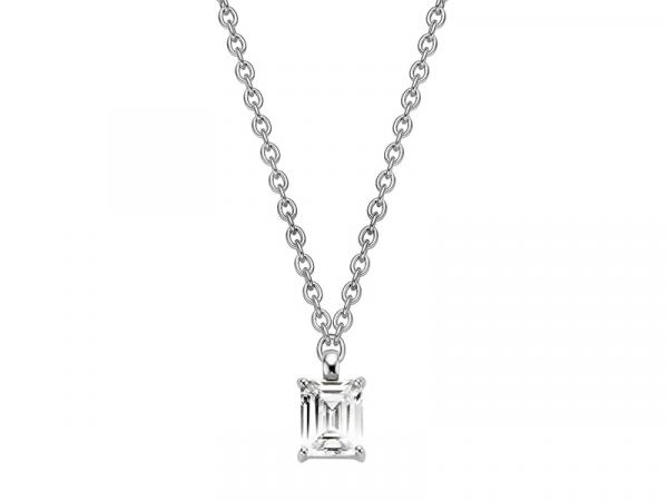 3781ZI - Collana Zircone Quadrato Ti Sento Milano