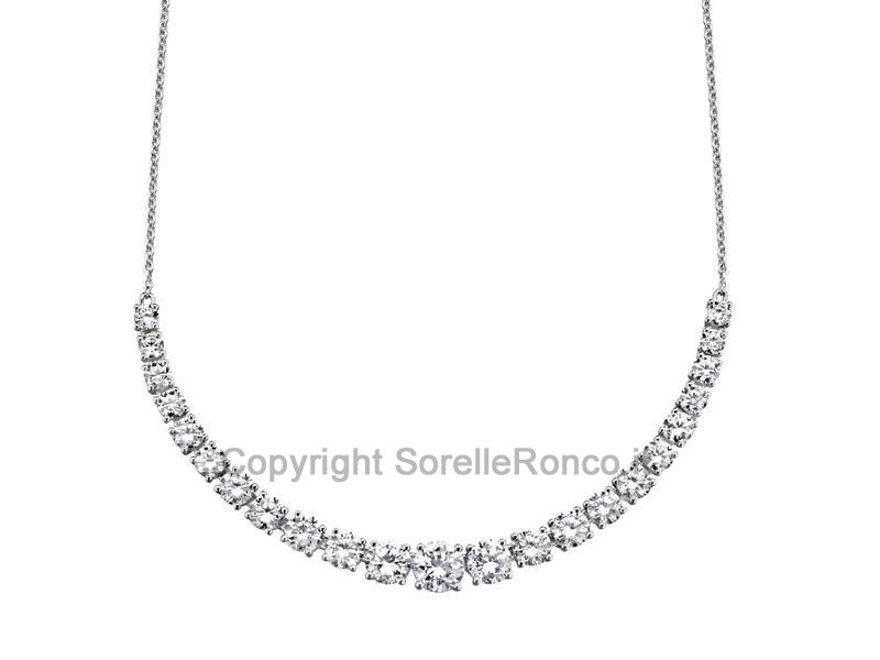 COLLANA TI SENTO MILANO IN ARGENTO 42 CM