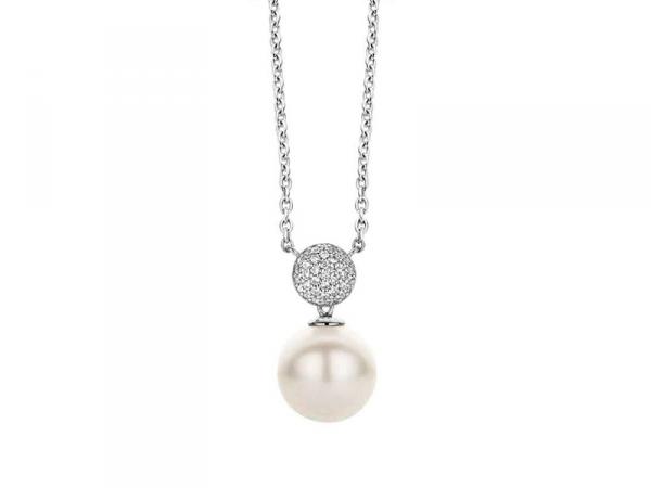 3854PW-42 - Collana Pendente Perla Ti Sento Milano