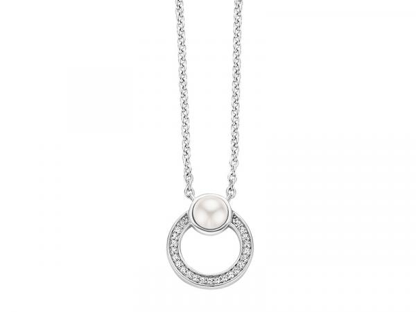 3876PW - Collana Perla Zirconi Ti Sento Milano