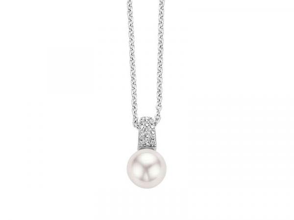 3877PW - Collana Ti Sento Milano Perla Zirconi