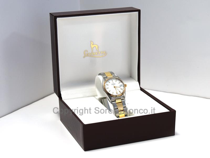 OROLOGIO LEVRETTE 29 MM BIANCO SMALTO