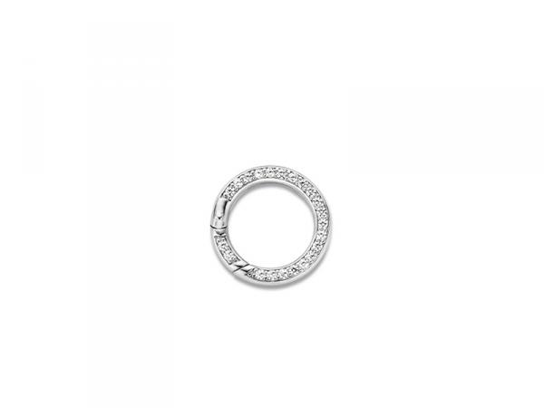 4023ZI - Chiusura Collana Grande Zirconi