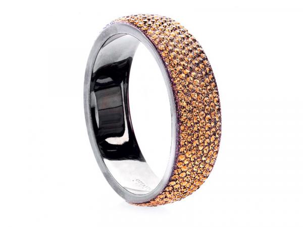 47135 - Bracciale Ottaviani Strass Marroni