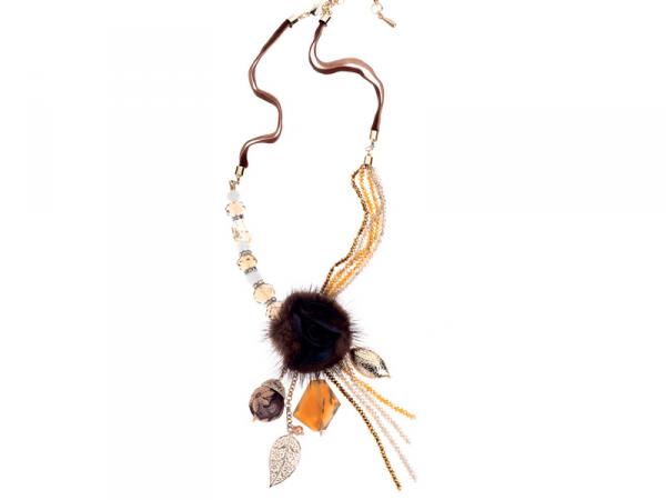 48917 - Collana Ottaviani Perle e Lapin