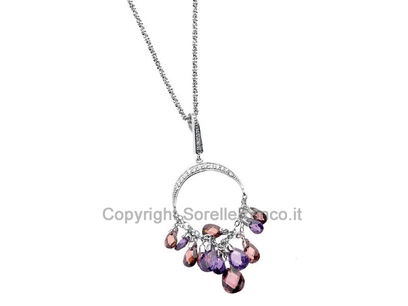 COLLANA DREAM ARGENTO E ZIRCONI