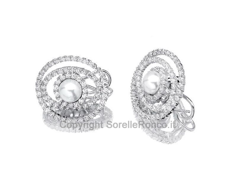 ORECCHINI OTTAVIANI UNIVERS IN ARGENTO